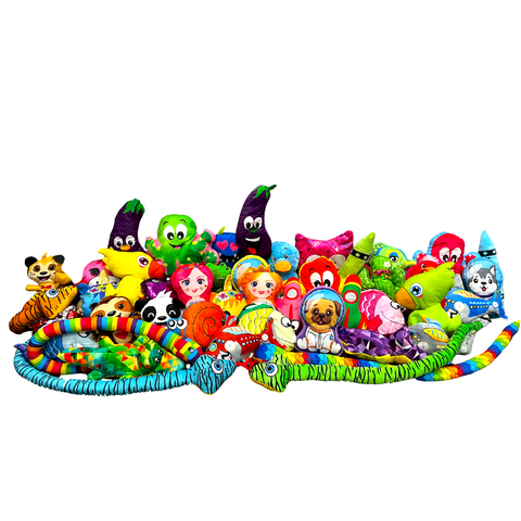 4 Bags - $0.5 Average Price Plush Crane Pre-Pack (1 Bag - 72 Pieces) - Free Freight
