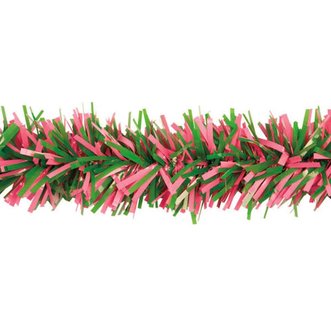 Cerise & Grass Green Vinyl Twist 4" X 25' (Roll)