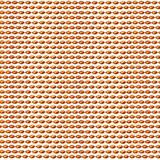 30" 7mm Orange Mardi Gras Beads (Pack of 48)