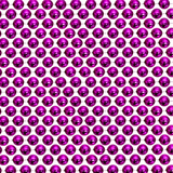 60" 14mm Round Metallic Hot Pink Mardi Gras Beads