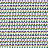 48" 8mm Round Metallic Purple, Gold and Green Mardi Gras Beads