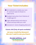 CARNIVAL FLOWER CLASS - JULY 2025