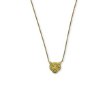 Gold Tiger Face Necklace (Each)