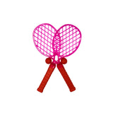 9" Tennis Racket Toy Set - Assorted Colors (Pair)