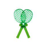 9" Tennis Racket Toy Set - Assorted Colors (Pair)