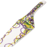 10" Mardi Gras Bead Cake Server (Each)