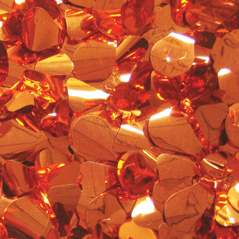 Orange Metallic Petal Paper (Roll)