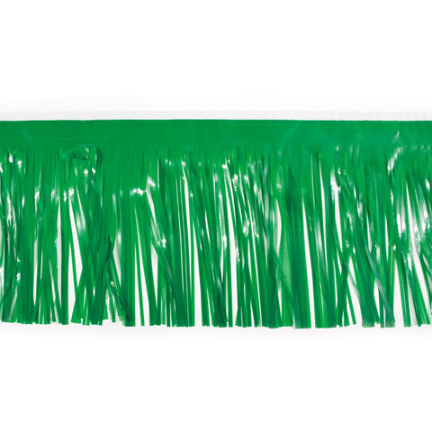 Dark Green Vinyl Fringe 15" X 10' (Pack)
