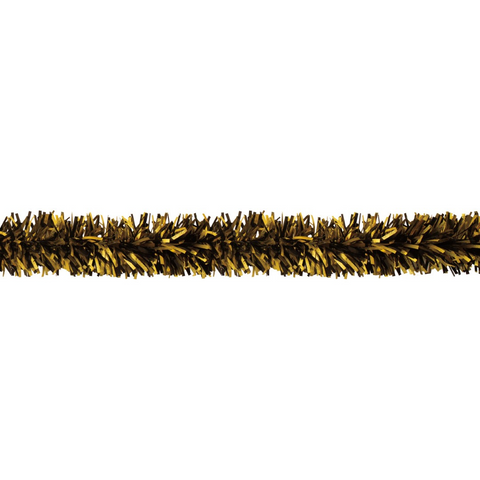 Embossed Gold & Vinyl Black Twist 4" X 25' (Roll)