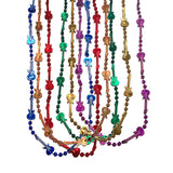 36" Guitar Bead Necklace - 6 Assorted Colors (Each)