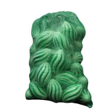 7" Green and White Spiral Foam Football (Sack of 40)