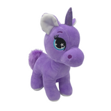 9" Plush Standing Unicorn - 3 Colors (Each)