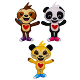7.5" Heart Animals - Assorted (Each)